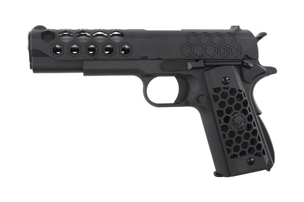 Пістолет COLT 1911 Hex Cut V.3 black [WE] фото 1