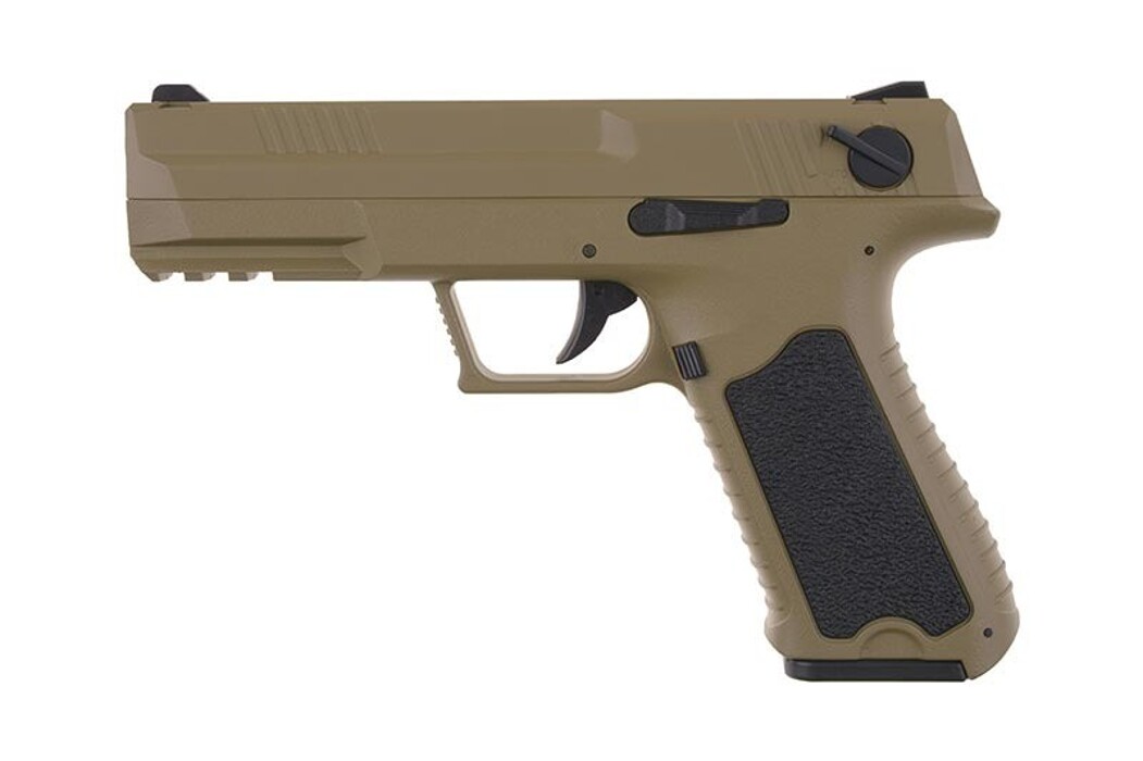 Пистолет ERGO-FA Cyma Plastic CM.127 AEP tan фото 1