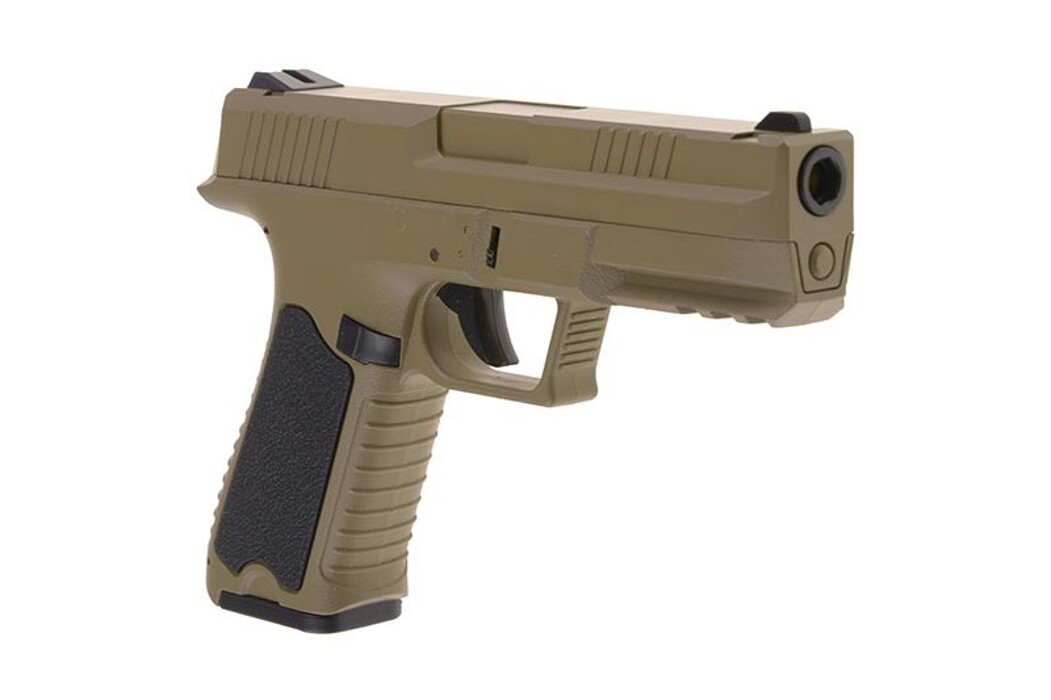Пистолет ERGO-FA Cyma Plastic CM.127 AEP tan фото 3