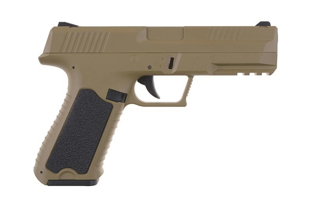 Пистолет ERGO-FA Cyma Plastic CM.127 AEP tan фото 4