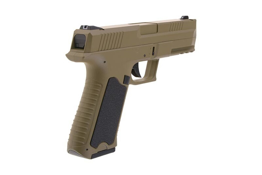 Пистолет ERGO-FA Cyma Plastic CM.127 AEP tan фото 5