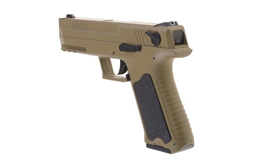 Пистолет ERGO-FA Cyma Plastic CM.127 AEP tan фото 6