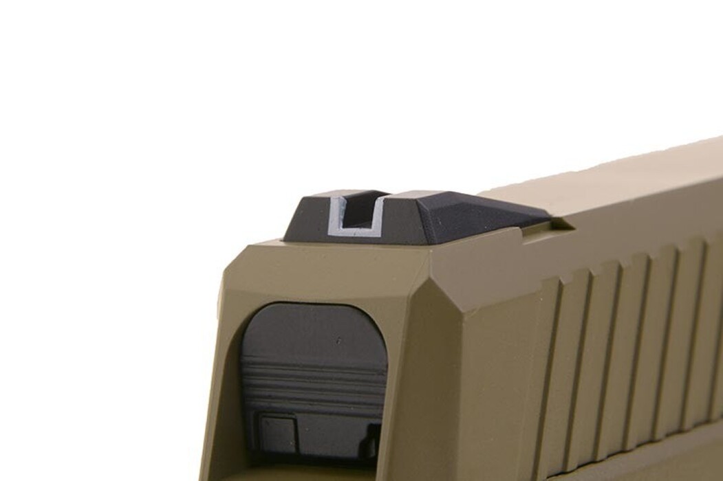 Пистолет ERGO-FA Cyma Plastic CM.127 AEP tan фото 9