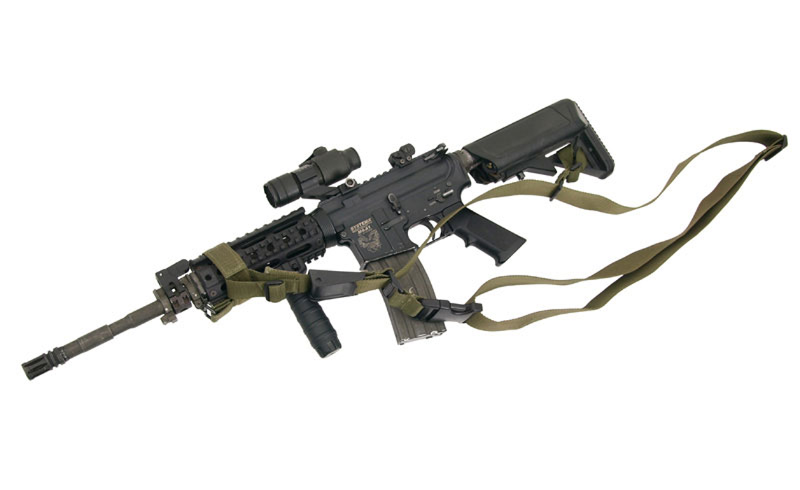 Ремень 3-точ.тактический G3/M4/M15/M16 - чёрный [8FIELDS] фото 3