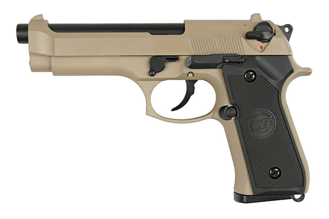 Пістолет Beretta M92 GBB Tan фото 1