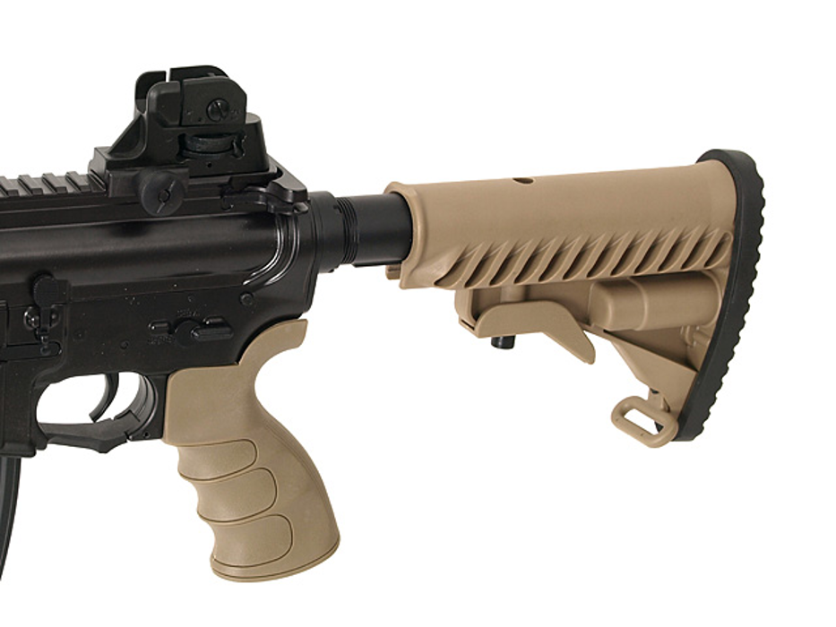 Пистолетная рукоятка G27 для M4 M16 black фото 10
