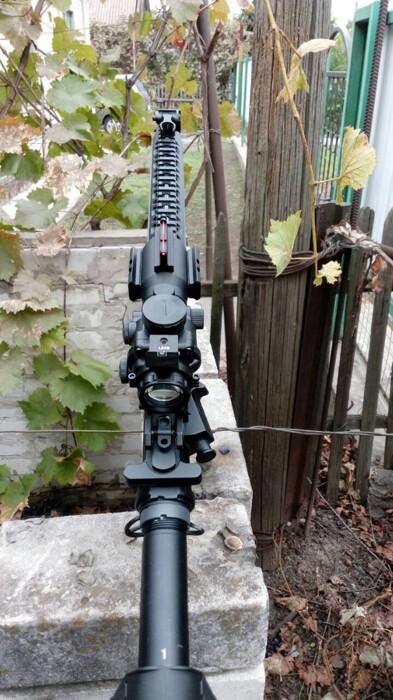 Прицел оптический 4X32 RDT12 с мини колиматором фото 7