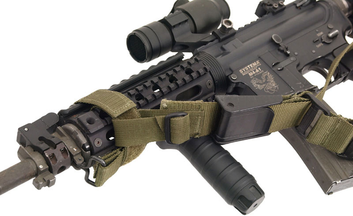 Ремень 3-точ.тактический G3/M4/M15/M16 - чёрный [8FIELDS] фото 5