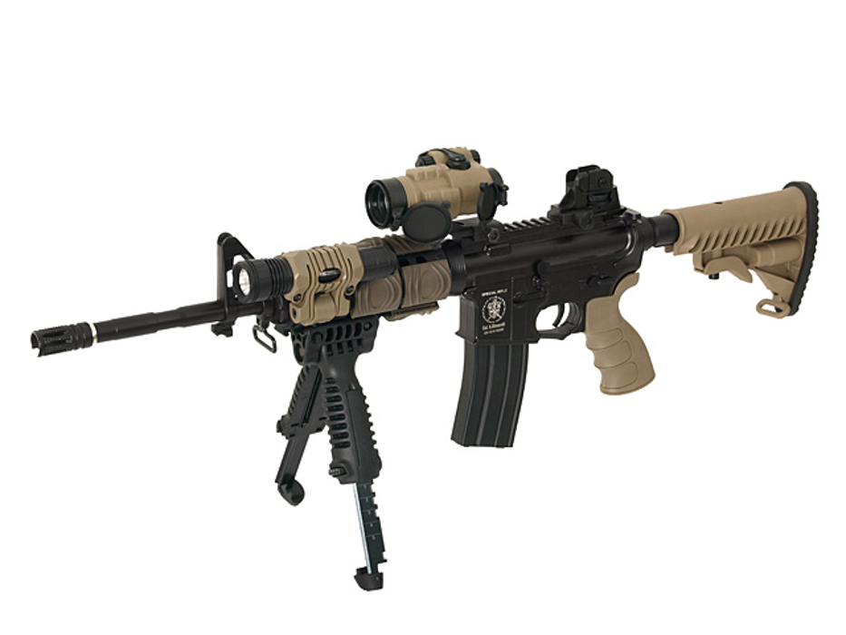 Пистолетная рукоятка G27 для M4 M16 black фото 11