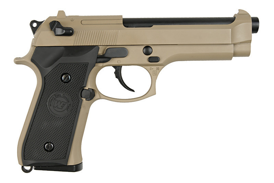 Пістолет Beretta M92 GBB Tan фото 2