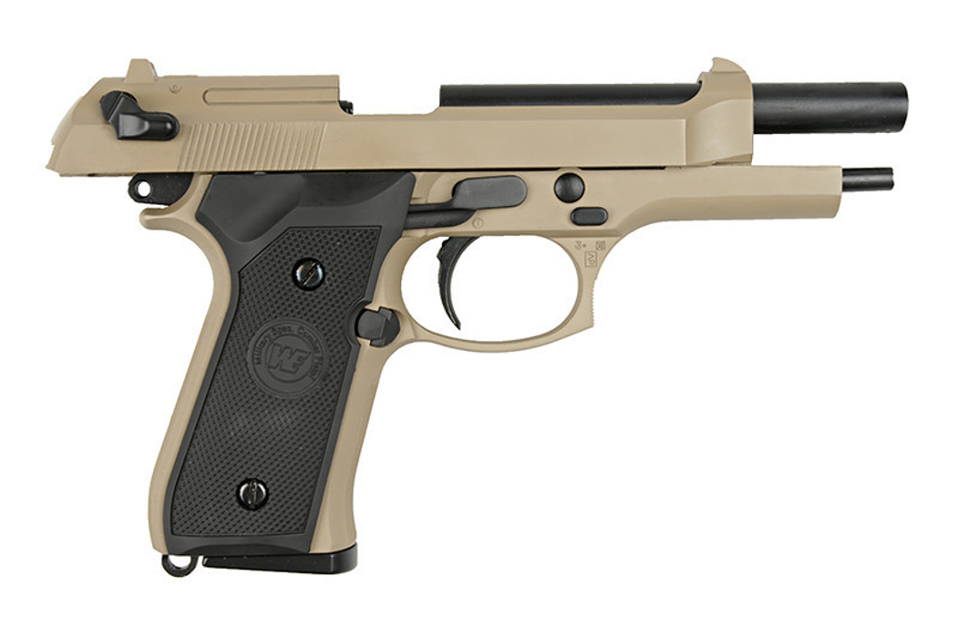 Пістолет Beretta M92 GBB Tan фото 3