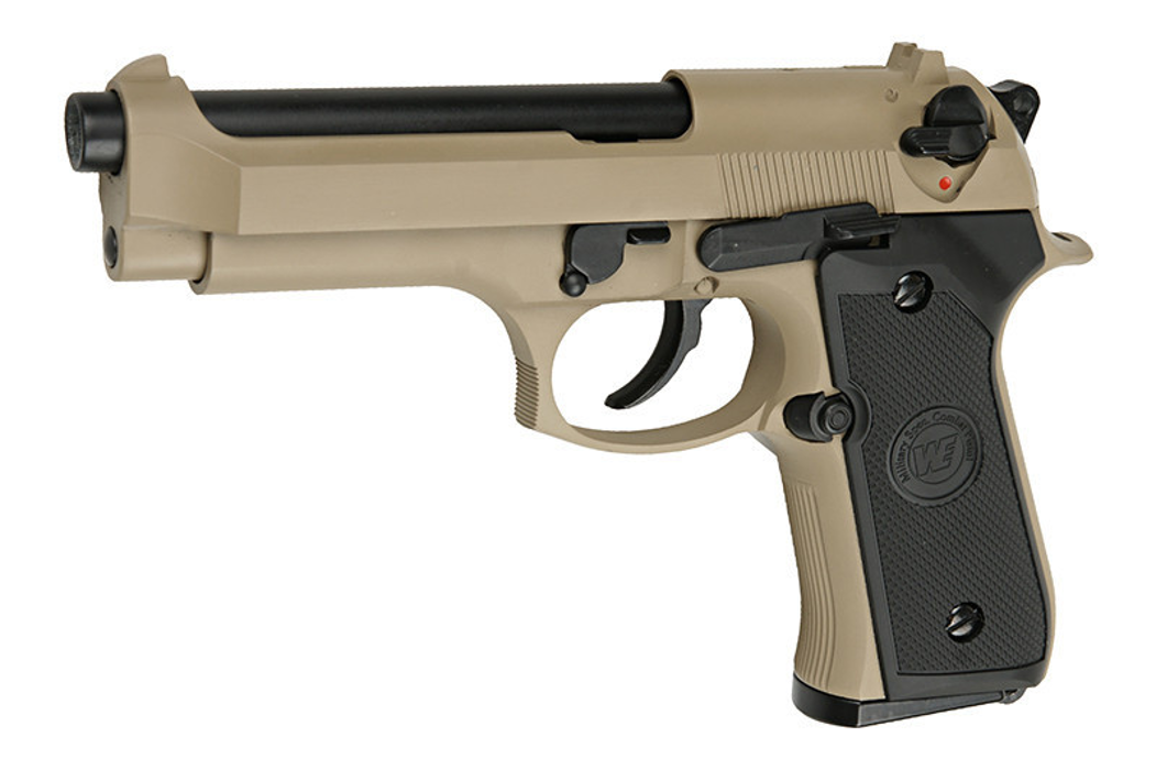 Пістолет Beretta M92 GBB Tan фото 5