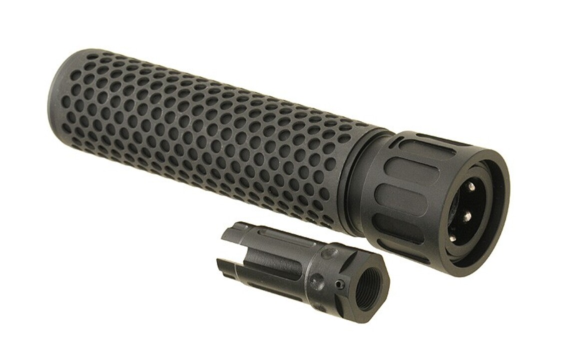 Глушник з ДТК ACM 180mm Black фото 3