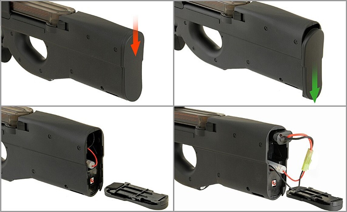 Пистолет-пулемет P90 [CYMA] CM.060 SMG фото 11