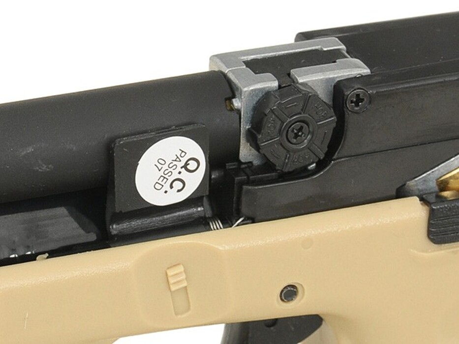 Пистолет Glock 18 Cyma CM.030 Tan AEP фото 12