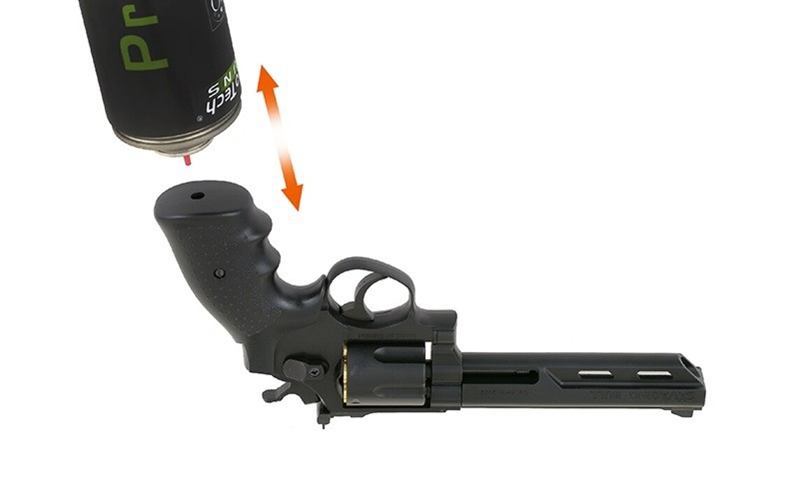 Револьвер HFC HG-133B green gas фото 10