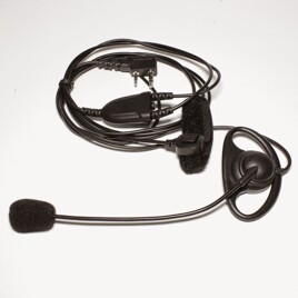 Гарнітура Kenwood штанга з кнопкою на палець Гарнітура Kenwood штанга з кнопкою на палець