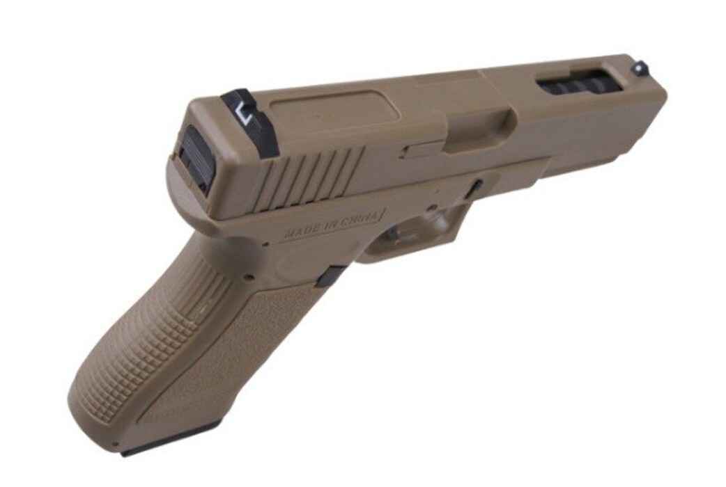 Пистолет Glock 18 Cyma CM.030 Tan AEP фото 6
