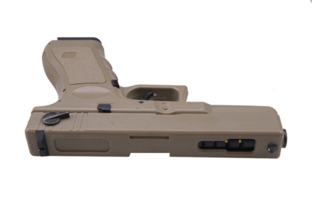 Пистолет Glock 18 Cyma CM.030 Tan AEP фото 7