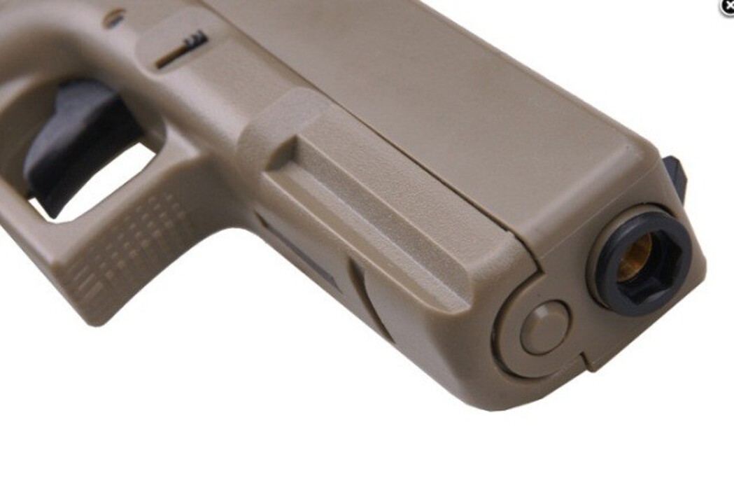 Пистолет Glock 18 Cyma CM.030 Tan AEP фото 8