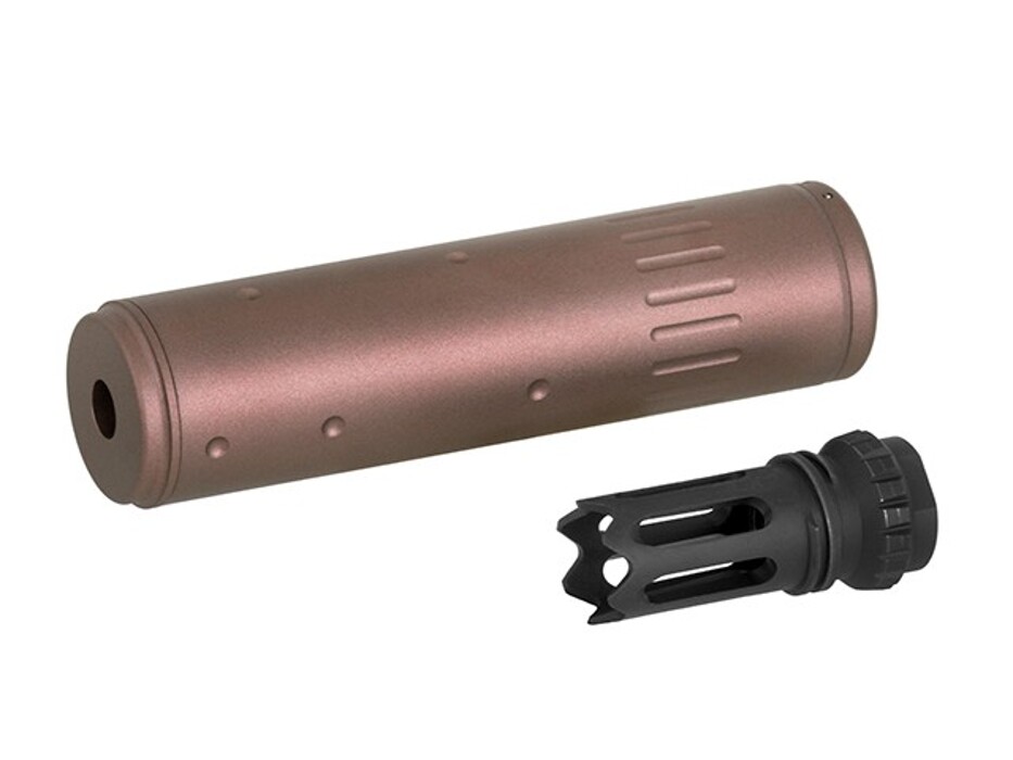 Глушник з ДТК 152MM SCR - BLACK фото 2