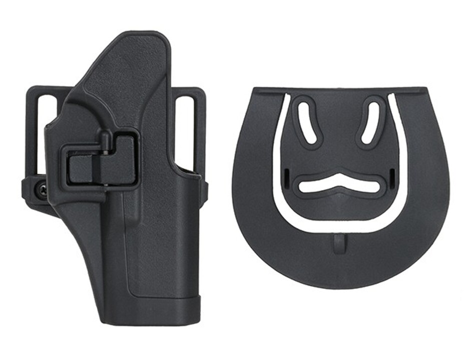 Кобура пластикова FastDraw для Glock 17, 22, 31 - Black фото 5