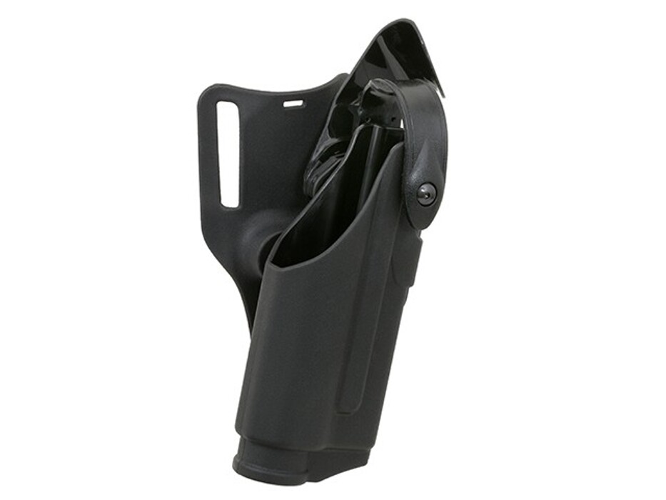 Кобура пластикова FastDraw для Glock з обвісом Black фото 2