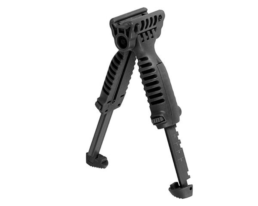 Ручка-сошки телескопічні FAB Defense T-POD style - black [P&J] фото 2