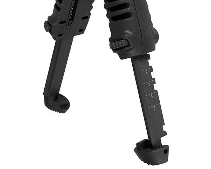 Ручка-сошки телескопічні FAB Defense T-POD style - black [P&J] фото 3