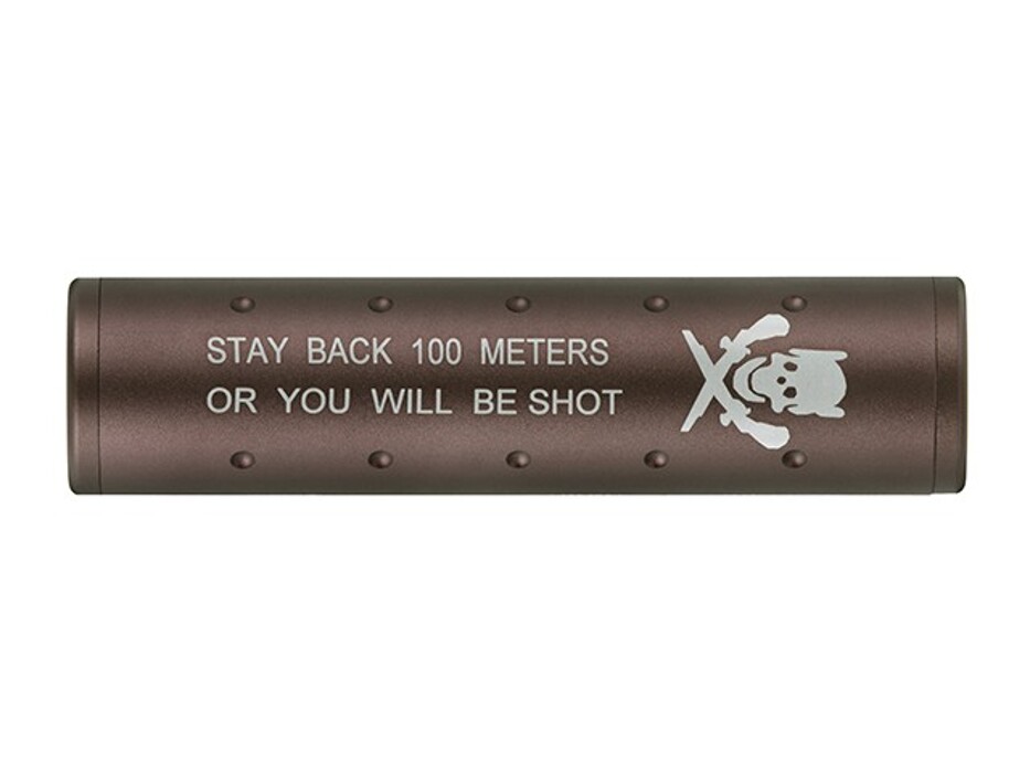 Глушник 100X32mm coyote brown Skull type фото 3