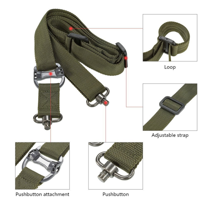 Ремень Magpul MS4 QD Olive фото 6