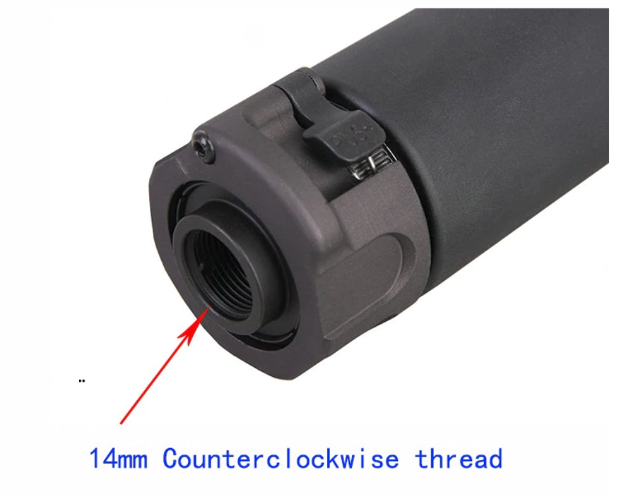Глушник SUREFIRE SOCOM556 32*165мм Black фото 3