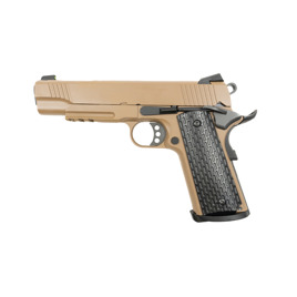 Пистолет Kimber Desert Warrior Army Metal R28 - tan Green Gas
