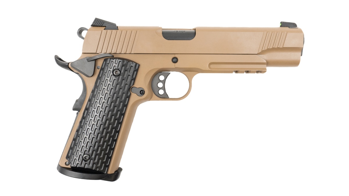Пистолет Kimber Desert Warrior Army Metal R28 - tan Green Gas фото 2