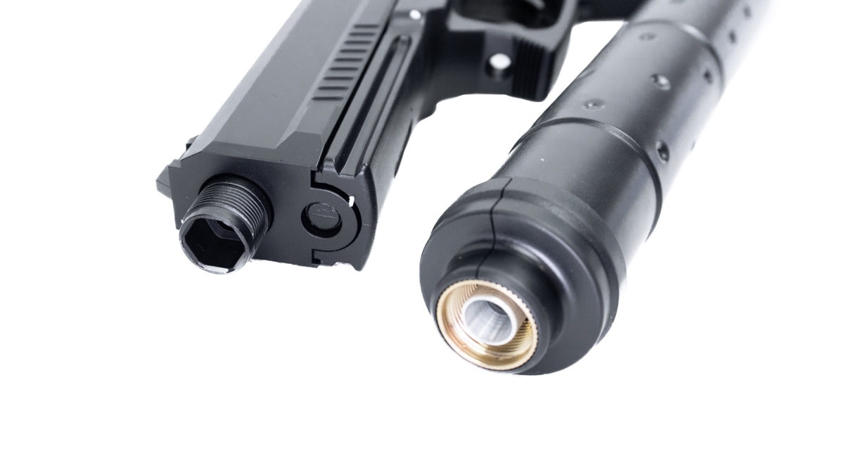 Пистолет MK-23 STTI Plastic Green Gas фото 8