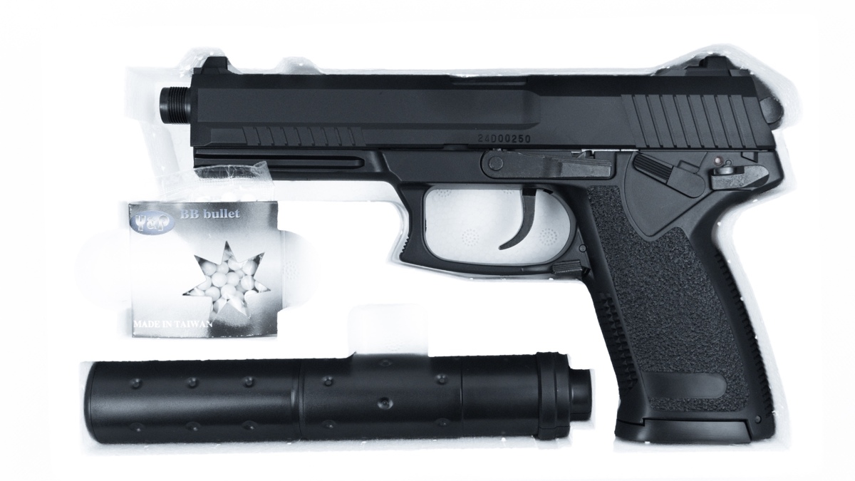 Пистолет MK-23 STTI Plastic Green Gas фото 13