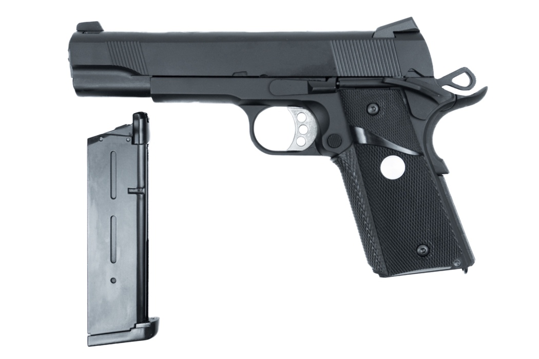 Пистолет Army Armament Colt R27 Metal Green Gas фото 5