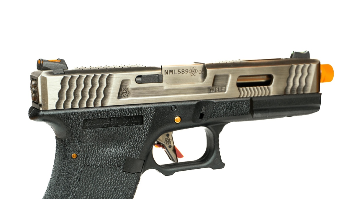 Пистолет Glock 18 Force T7 Metal Green Gas WE фото 8