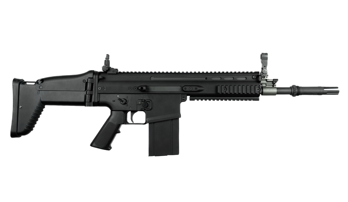 Штурмова гвинтівка SCAR-H AR-060-E Black ARES фото 2