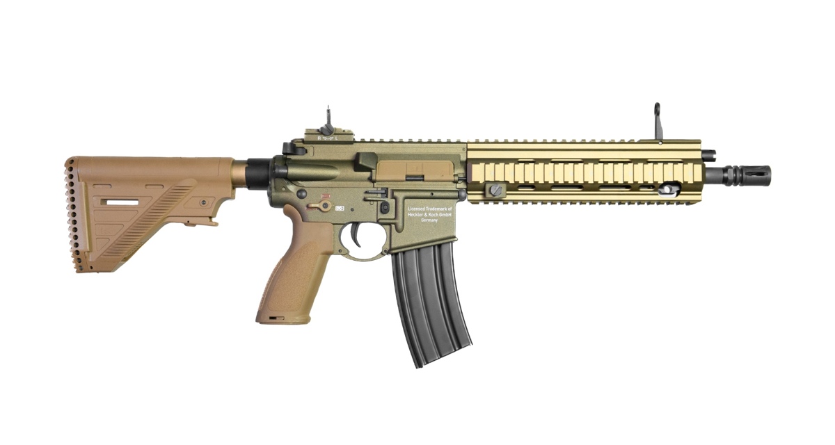Штурмова гвинтівка Heckler & Koch HK416 A5 - RAL8000 [Umarex] фото 3