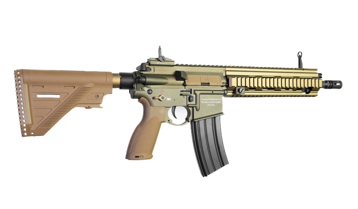 Штурмова гвинтівка Heckler & Koch HK416 A5 - RAL8000 [Umarex] фото 4
