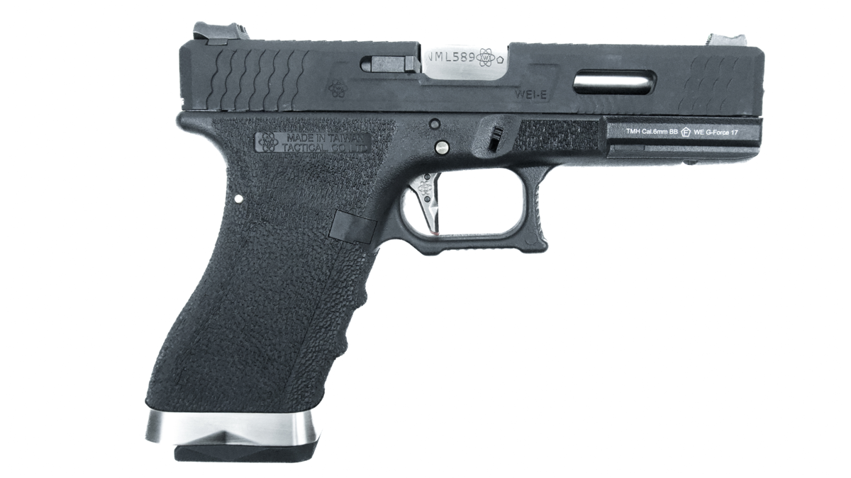 Пистолет Glock 17 Gen4. Force Pistol WE Metal Green Gas фото 2
