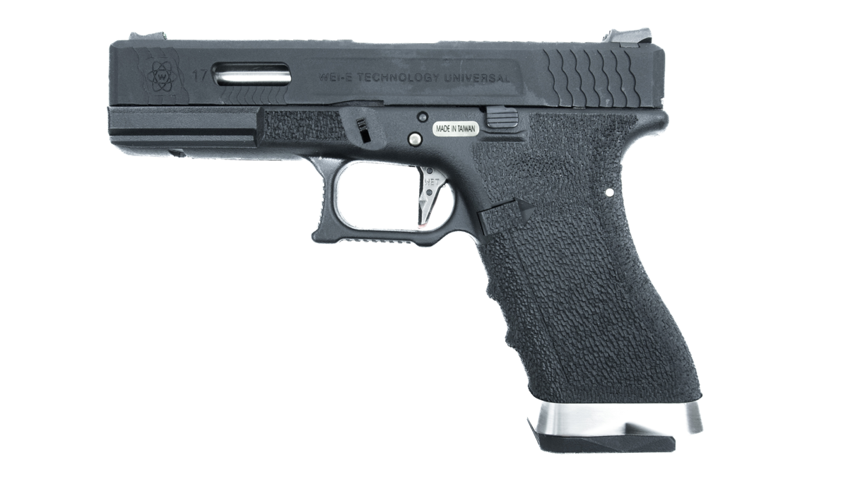 Пистолет Glock 17 Gen4. Force Pistol WE Metal Green Gas фото 1