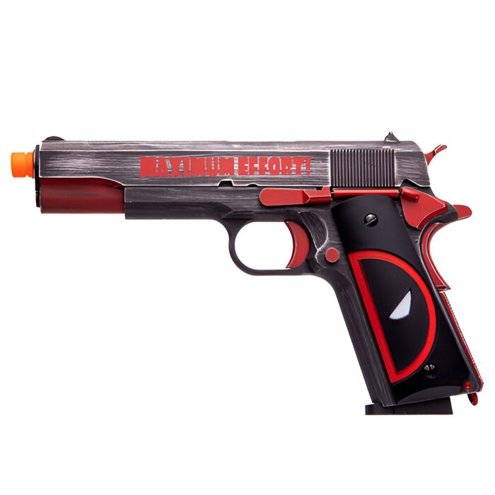 Пістолет COLT 1911 NE2201 DeadPool Full Metal GBB AW Custom фото 1