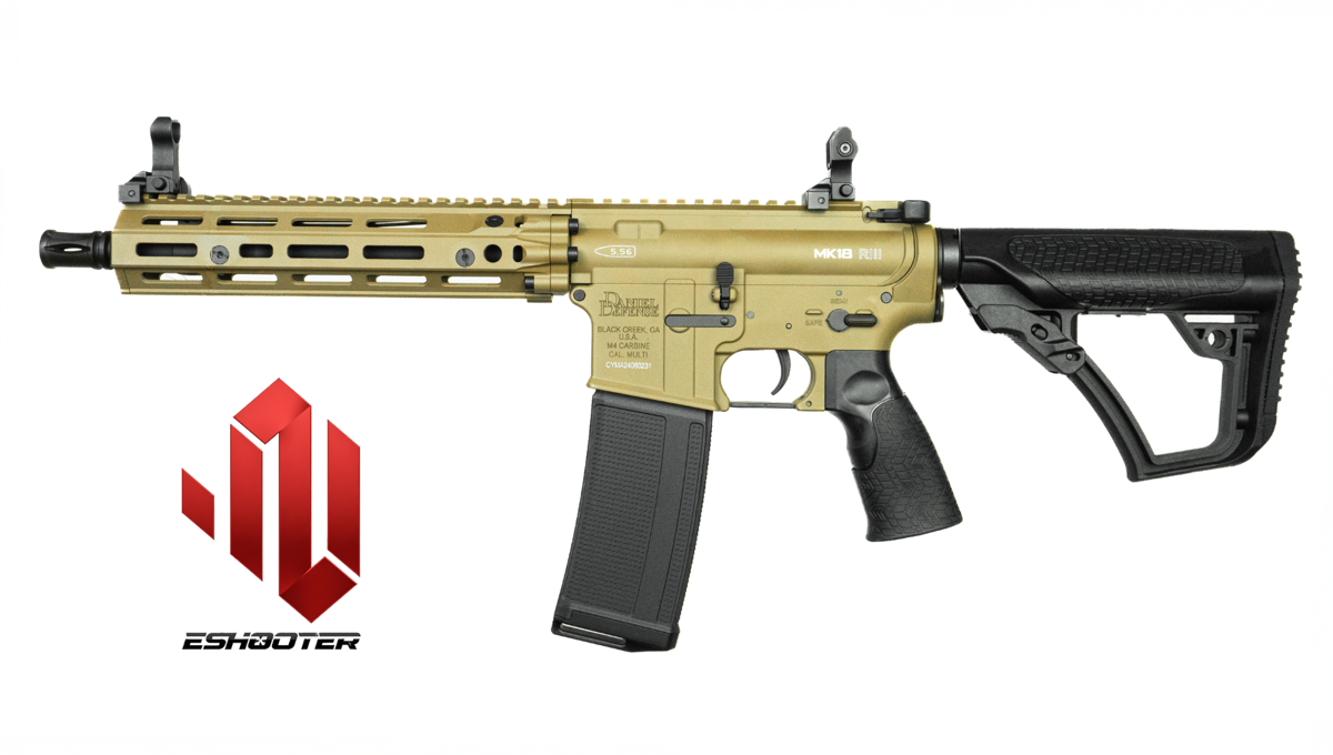 Штурмова гвинтівка Daniel Defense MK18 RIII 10.3" Eshooter ETU - FDE [EMG] фото 1