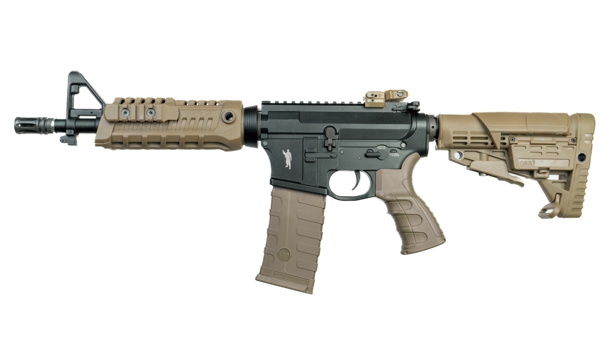 Штурмова гвинтівка M4 10.5" TAN full metal CAA фото 1