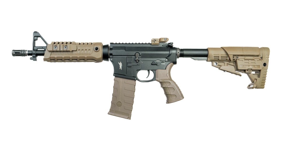 Штурмова гвинтівка M4 10.5" TAN full metal CAA фото 2