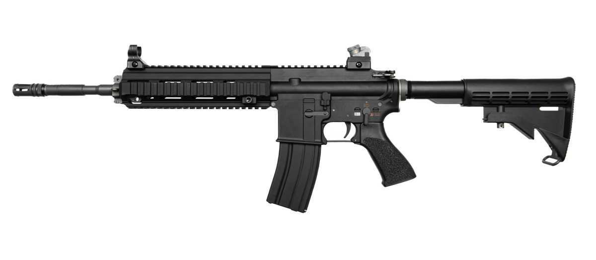 Штурмовая винтовка HK416 WE-4168 GBBR - BLACK [WE] фото 3