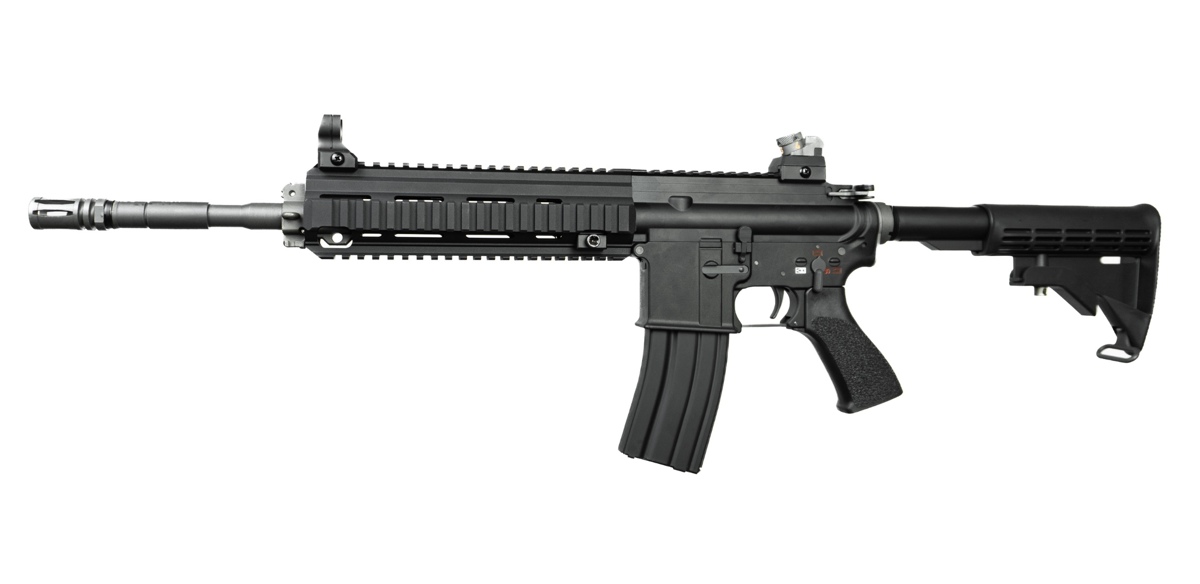 Штурмовая винтовка HK416 WE-4168 GBBR - BLACK [WE] фото 2