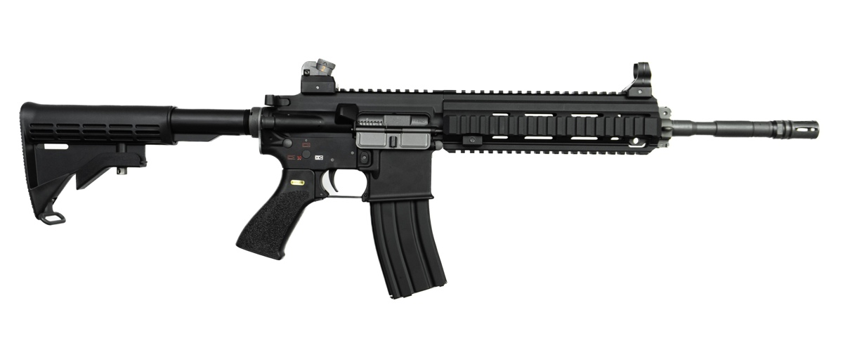 Штурмовая винтовка HK416 WE-4168 GBBR - BLACK [WE] фото 4